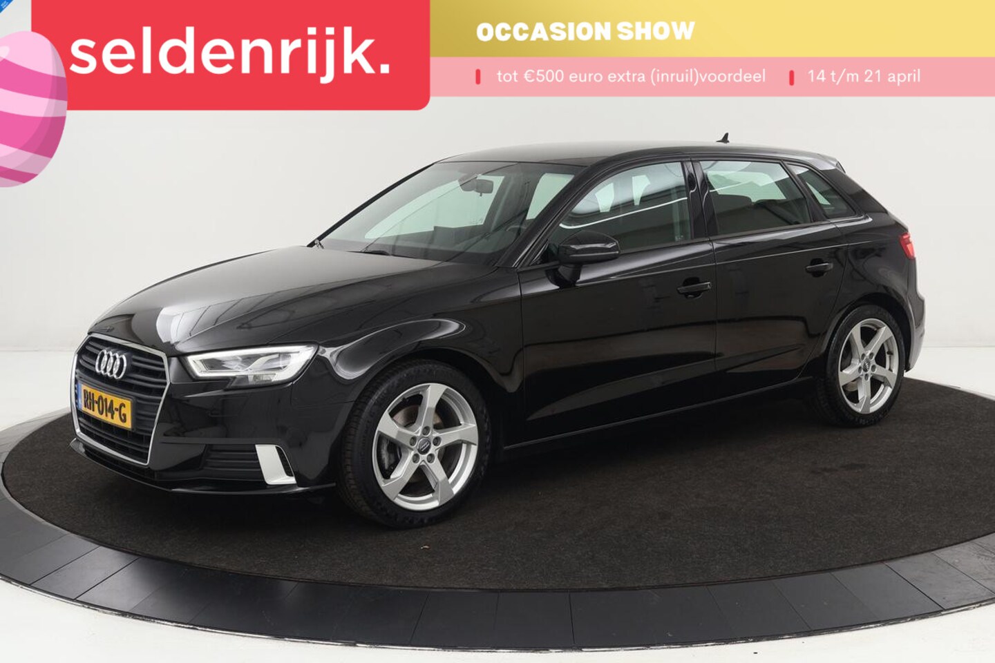 Audi A3 Sportback - 1.0 TFSI Sport | Full LED | Sportstoelen | Navigatie | PDC | Cruise control | Airco | Blue - AutoWereld.nl