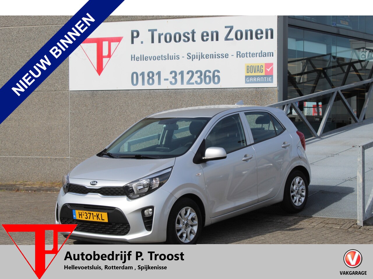 Kia Picanto - 1.0 MPi DynamicPlusLine 1e Eigenaar!!/Navigatie/Achteruitrijcamera/Apple carplay/Cruise co - AutoWereld.nl