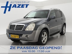 SsangYong Rexton - RX 270 XDI 5-CILINDER AUT. GRIJS KENTEKEN 3200 KG TREKGEWICHT