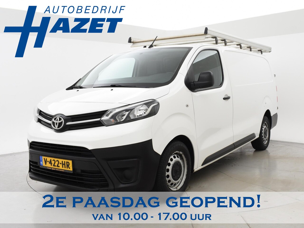 Toyota ProAce Worker - 1.6 D-4D 3-ZITS EURO 6 LONG *73.694 KM!* + TREKHAAK / IMPERIAAL / CRUISE CONTROL - AutoWereld.nl