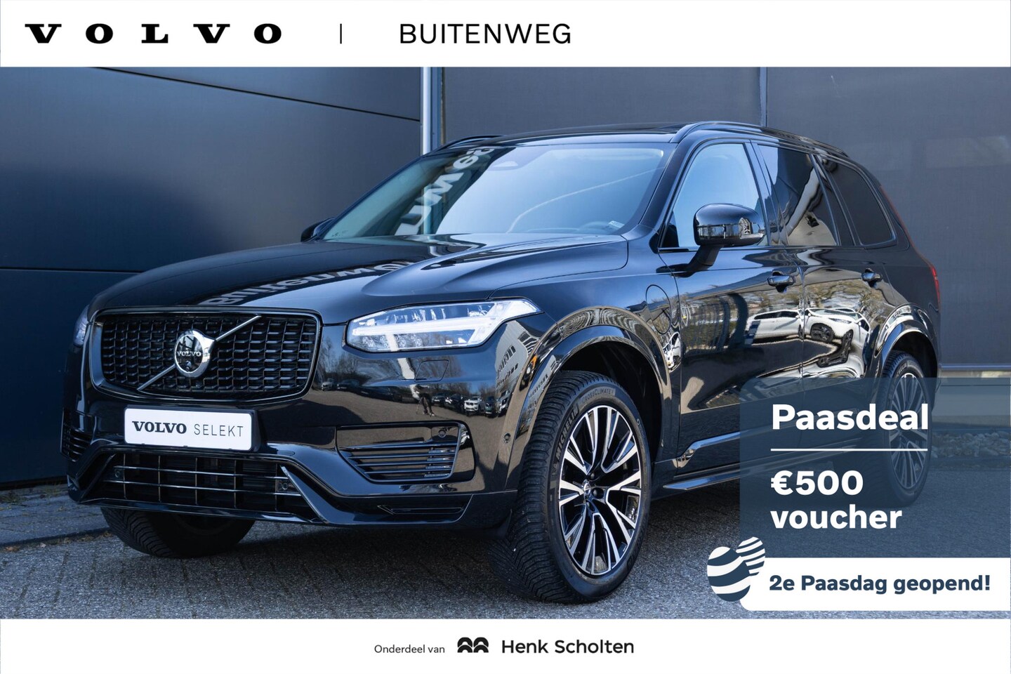 Volvo XC90 - T8 Automaat AWD Ultimate Dark | Verwarmbare Voorstoelen | Luchtvering | 360 Graden Camera - AutoWereld.nl
