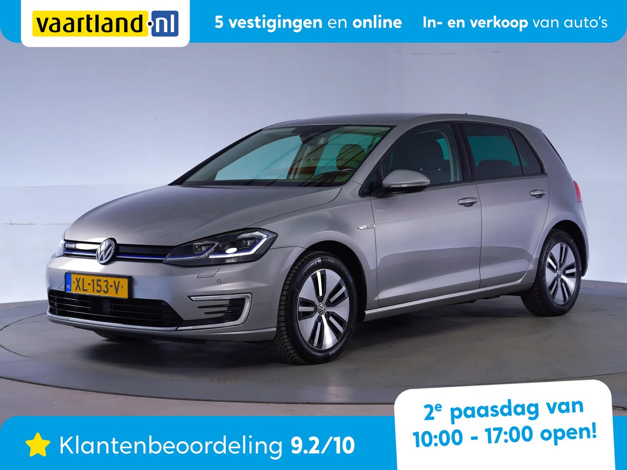 Volkswagen e-Golf - Executive [ Warmtepomp Virtual cockpit Camera ] - AutoWereld.nl