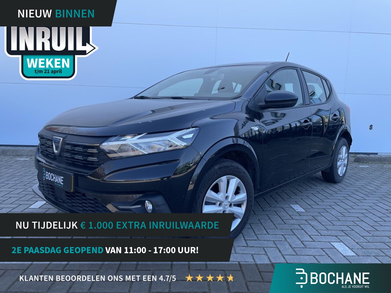Dacia Sandero - 1.0 TCe 90 Comfort / lage km. Stand / - AutoWereld.nl