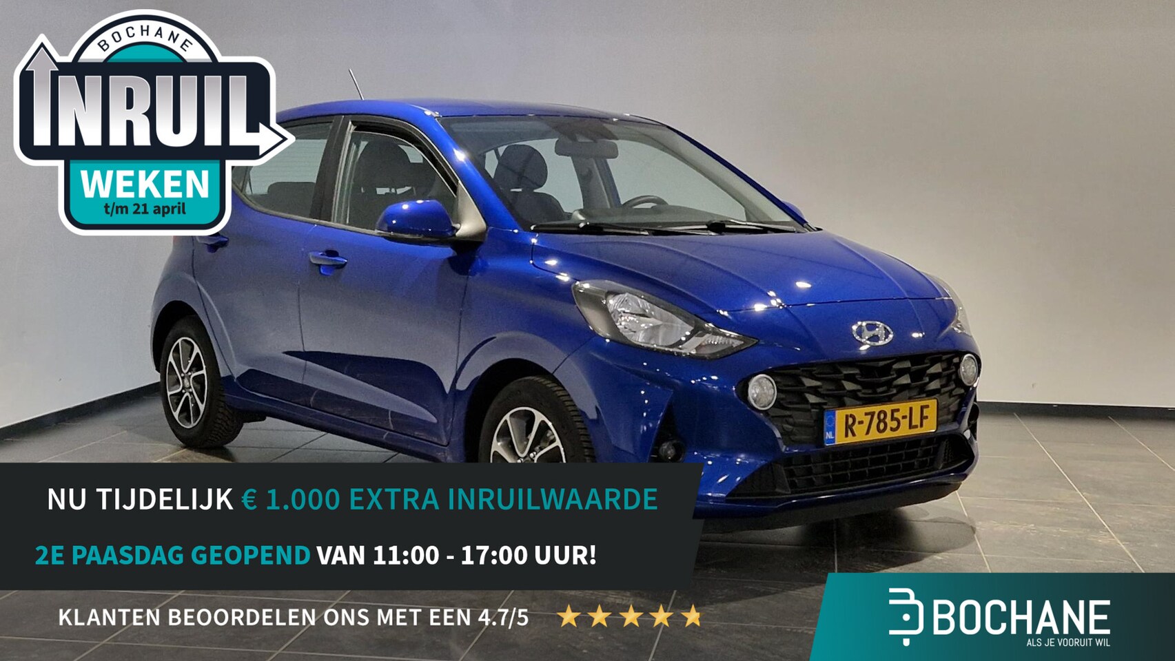 Hyundai i10 - 1.0 Comfort Smart 5-zits Automaat | Lichtmetalen Velgen | Stoelverwarming - AutoWereld.nl