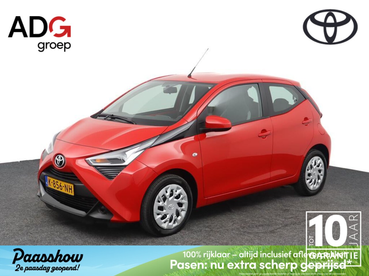 Toyota Aygo - 1.0 VVT-i x-play | Automaat | Airco | Groot scherm met parkeercamera | Bleutooth | - AutoWereld.nl