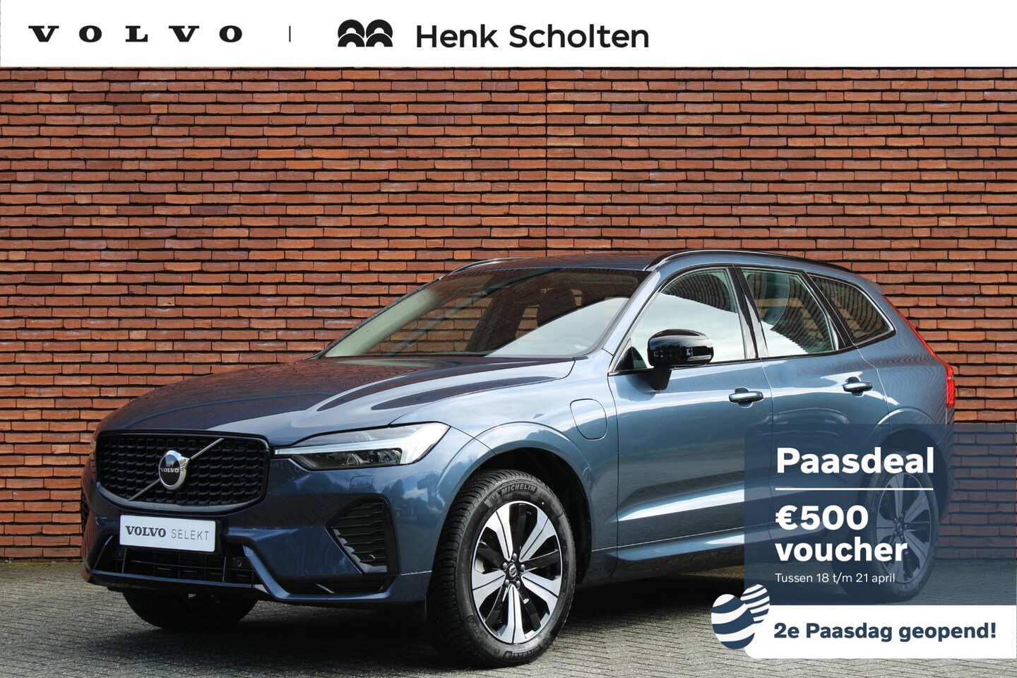 Volvo XC60 - T6 Automaat Recharge AWD Plus Dark | Panoramadak, 19'' Lichtmetalen Velgen | Adaptieve Cru - AutoWereld.nl