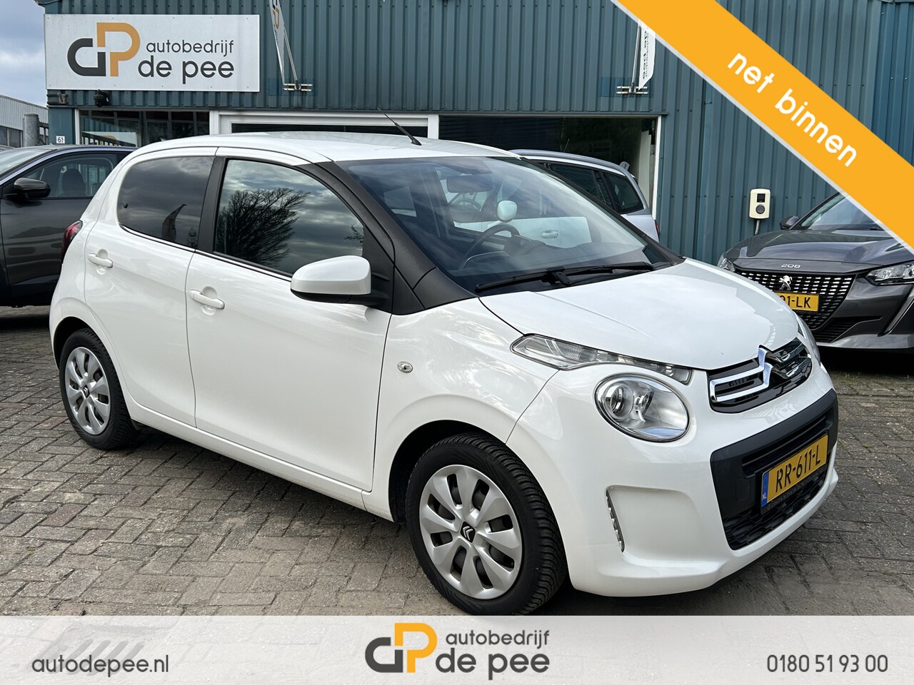 Citroën C1 - 1.0 e-VTi Feel GARANTIE/AIRCO/CV+AB/EL.RAMEN rijklaarprijs! - AutoWereld.nl