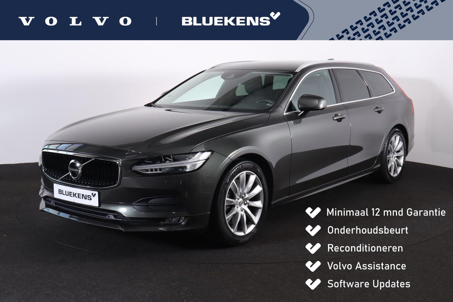 Volvo V90 - T4 Momentum - IntelliSafe Assist & Surround - Adaptieve LED koplampen - Verwarmde voorstoe - AutoWereld.nl