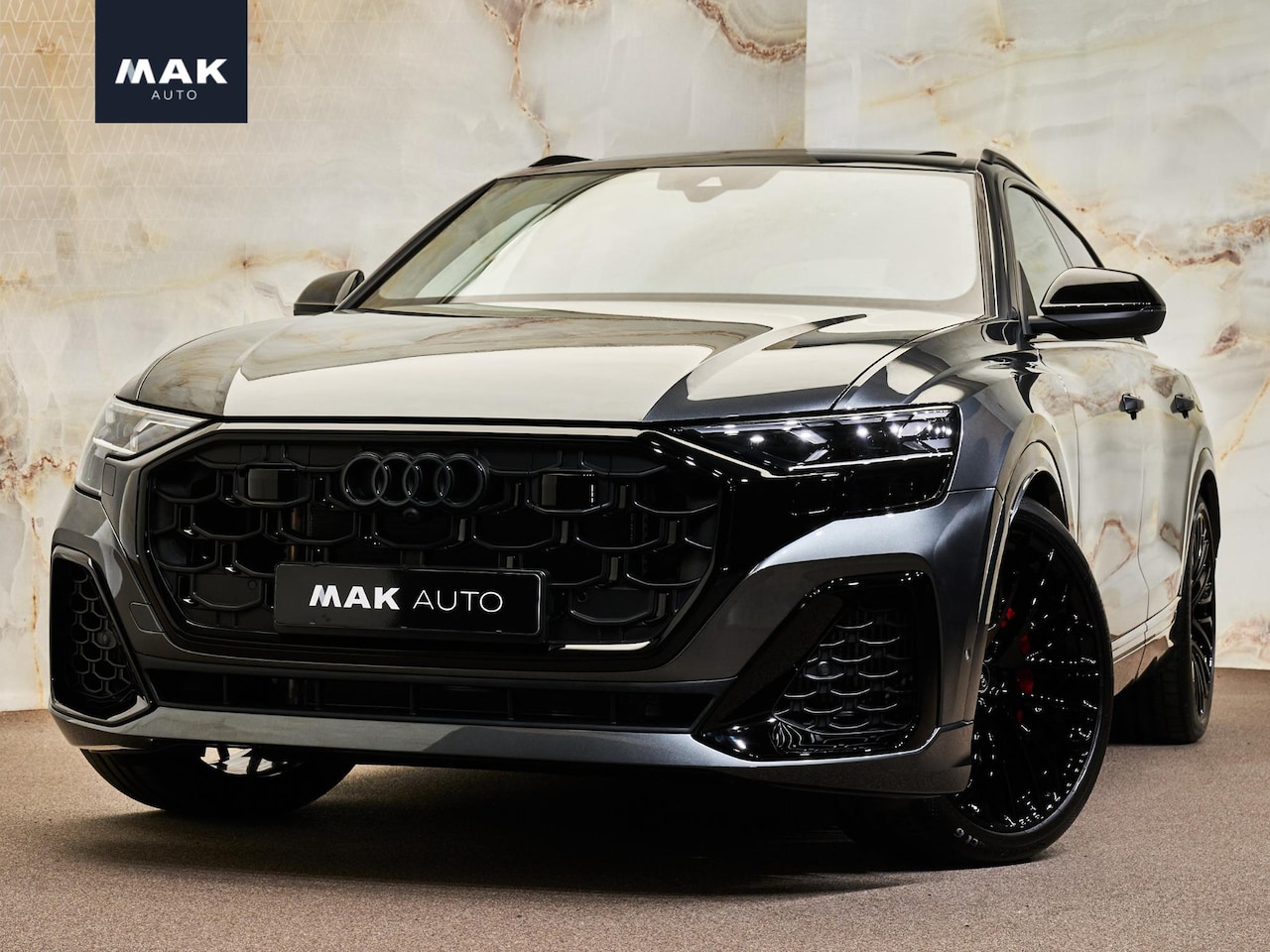 Audi Q8 - 60 TFSI e quattro Pro Line S Competition 60 TFSI e Quattro Pro Line S Competition, pano, B&O adv., 4W-best, OLED, S sportstoelen, n - AutoWereld.nl