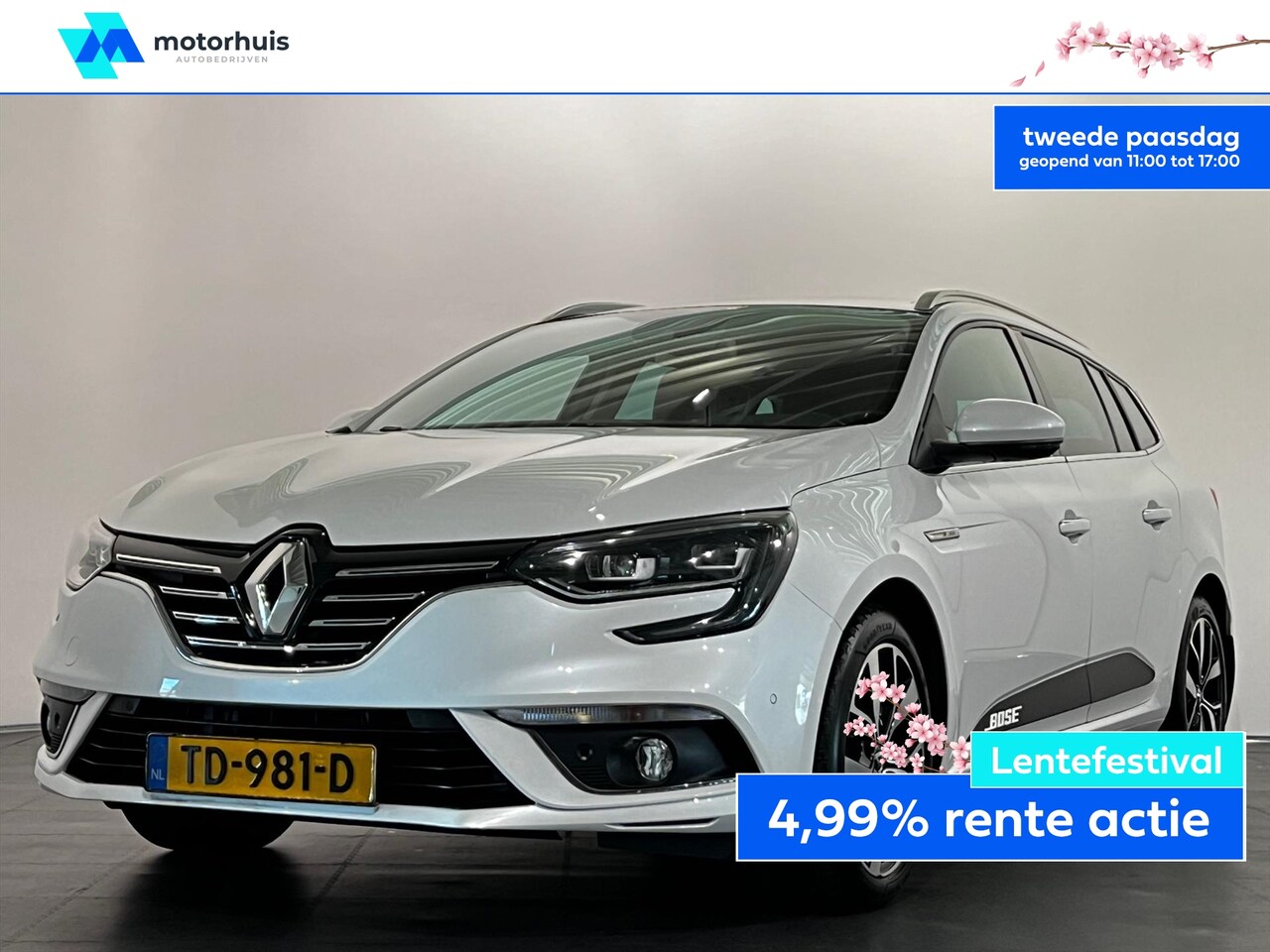 Renault Mégane Estate - 1.3 TURBO TCe 160PK BOSE - AutoWereld.nl