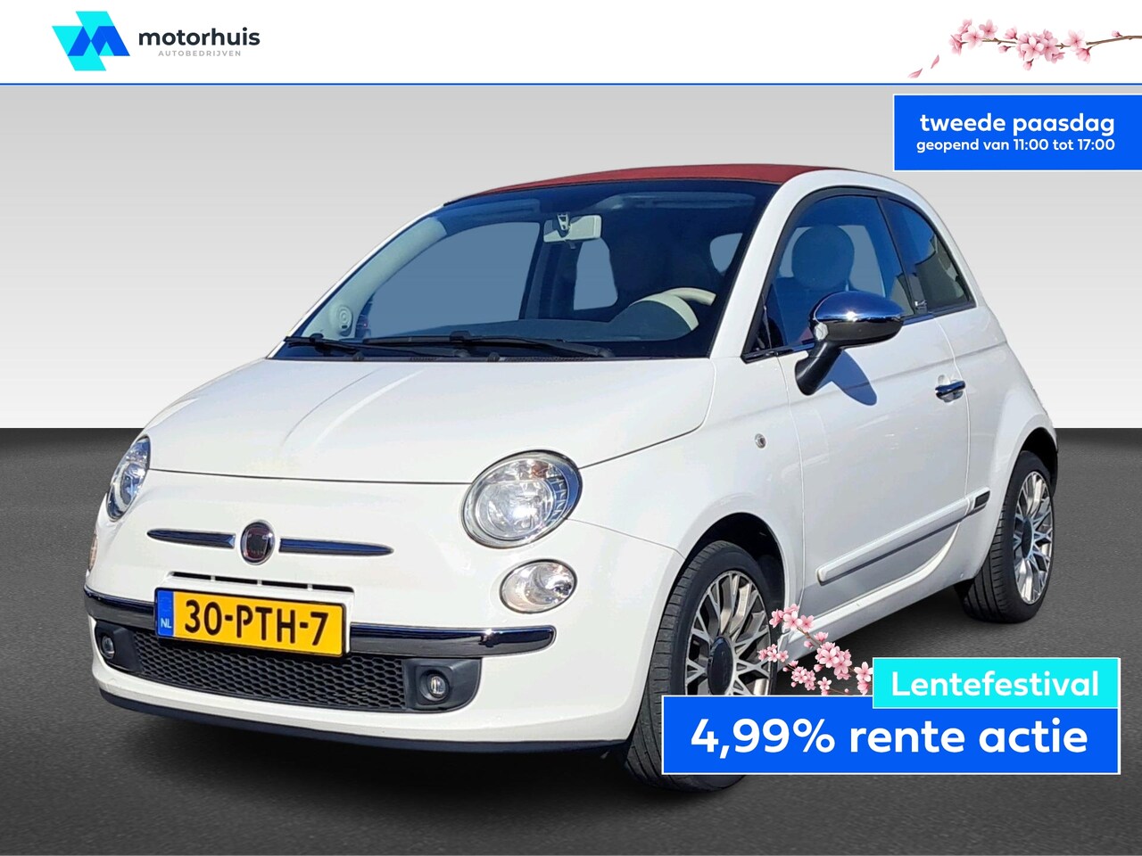 Fiat 500 C - 0.9 85pk Twinair Turbo / Leder / Airco - AutoWereld.nl