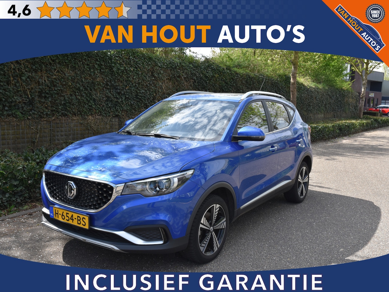 MG ZS - EV Luxury 45 kWh | LEDER | PANORAMADAK| CARPLAY - AutoWereld.nl