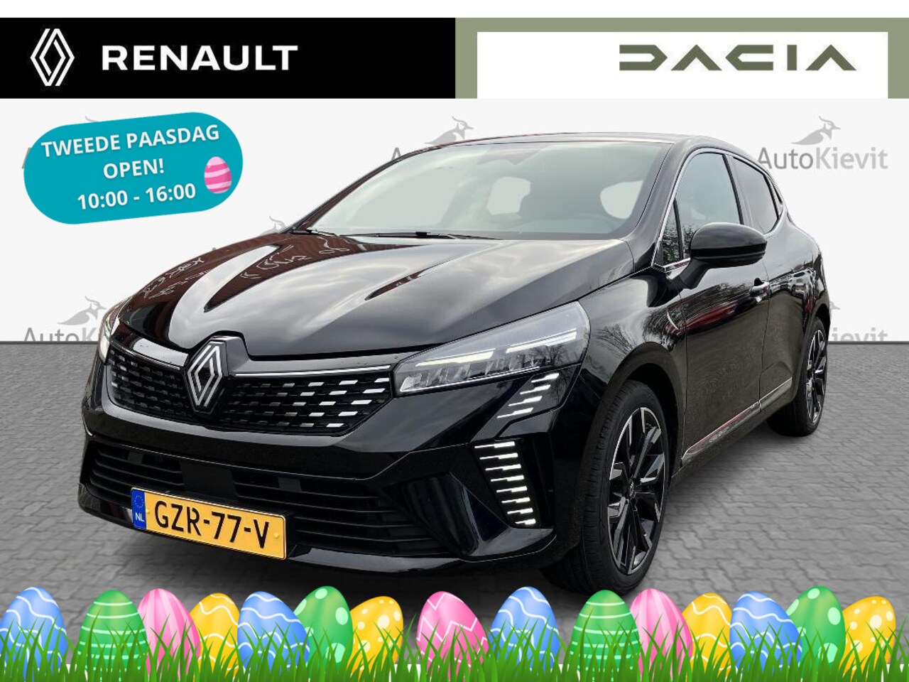 Renault Clio - 1.6 E-Tech Full Hybrid 145 techno - Pack Look 17\" - AutoWereld.nl