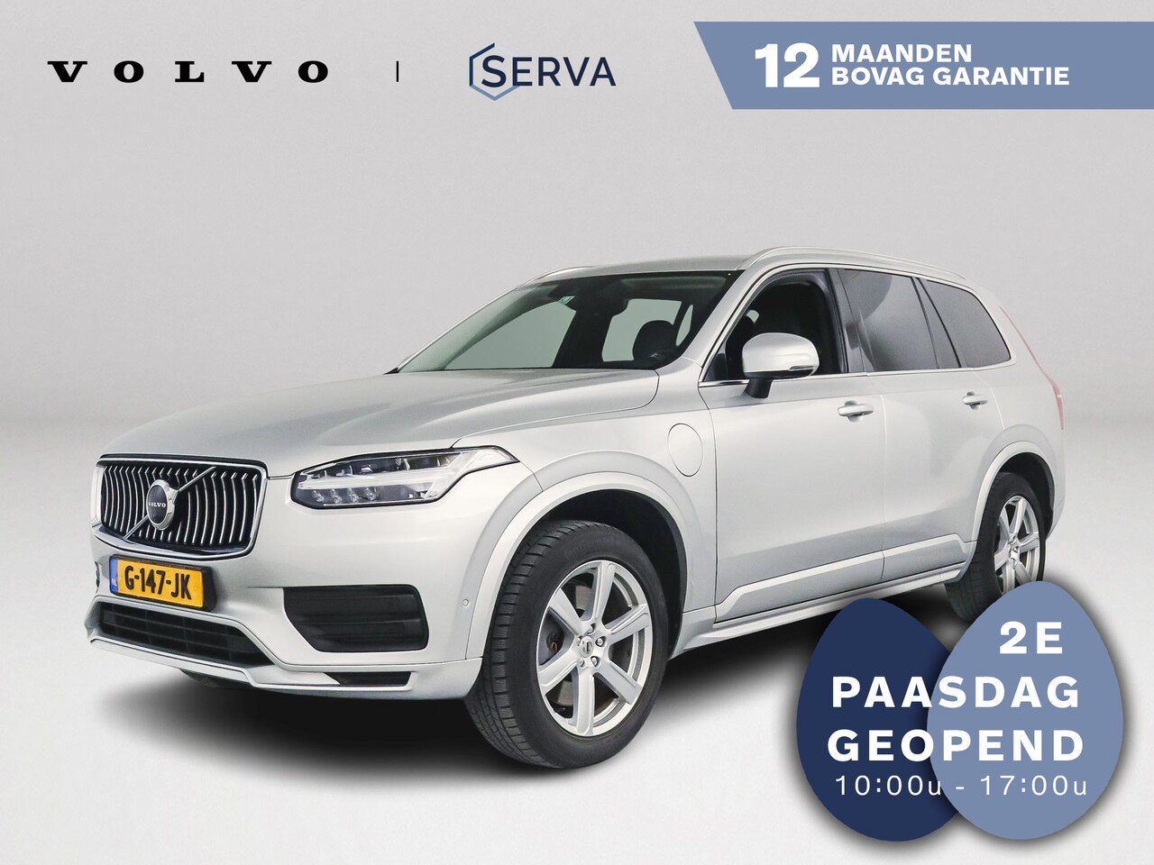 Volvo XC90 - T8 Aut. AWD Momentum Pro | 360º camera | Trekhaak | Stoelverwarming - AutoWereld.nl