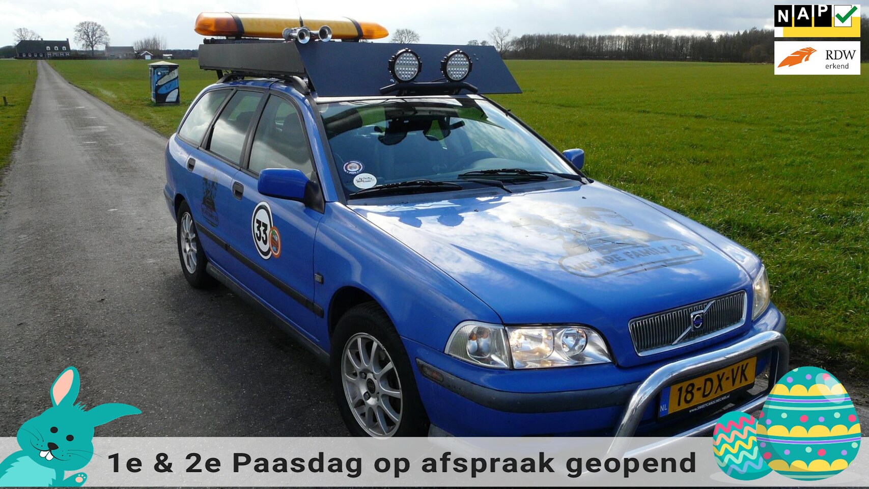 Volvo V40 - 1.8 1.8,Custom Garbage/Rammelbak/Barrelrun Edition 2.0!! - AutoWereld.nl