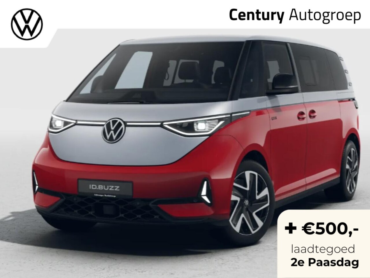 Volkswagen ID. Buzz - GTX Elektromotor 250 kW (340 pk) 3239 mm Elektrisc - AutoWereld.nl