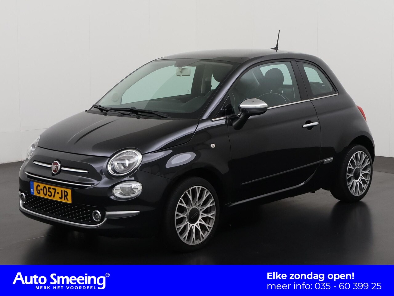 Fiat 500 - 1.2 Lounge | Panoramadak | Navigatie | Zondag Open! - AutoWereld.nl