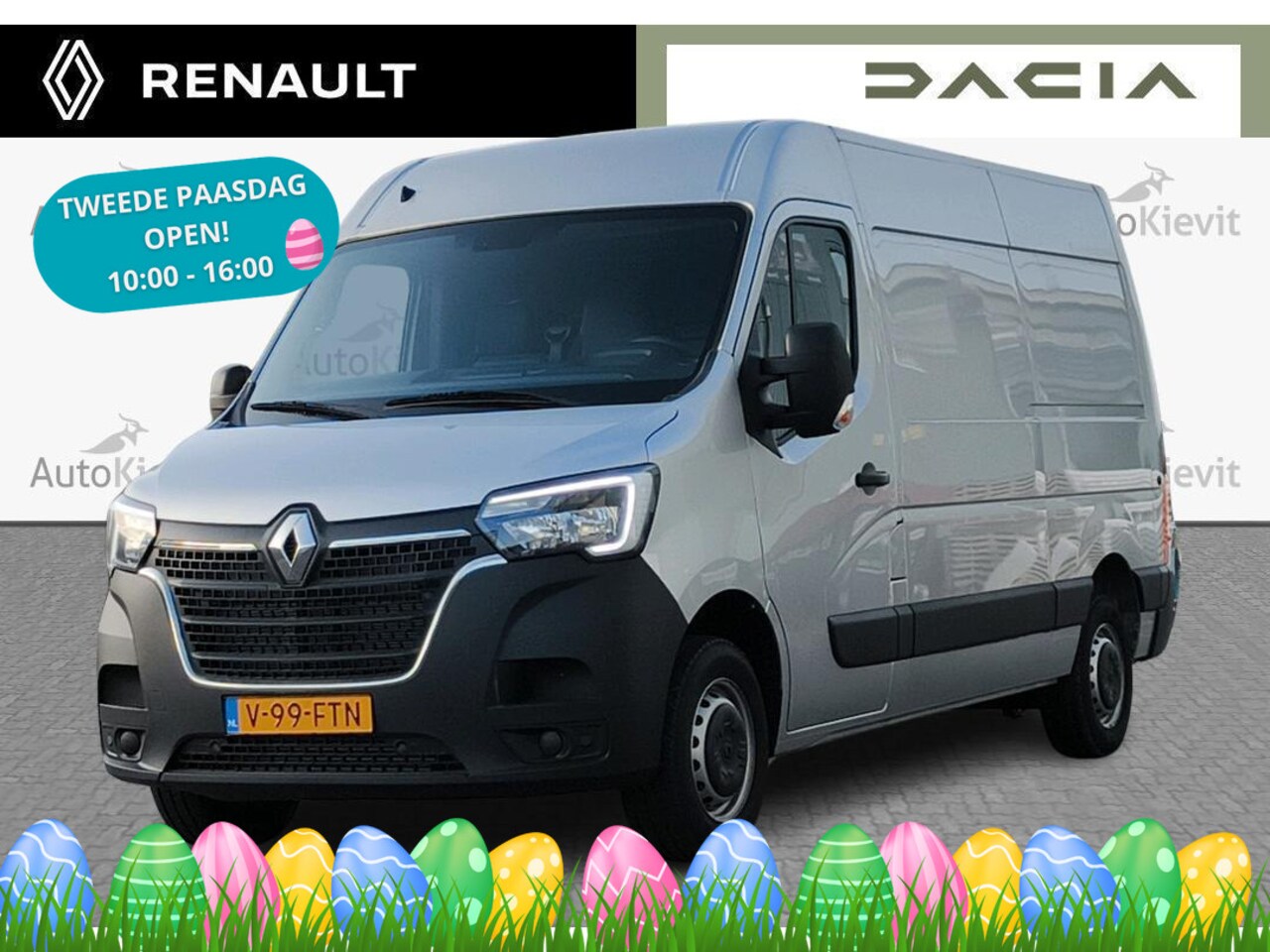 Renault Master - T35 2.3 dCi 135 L2H2 Comfort - Pack MediaNav / Middenarmsteun voor - AutoWereld.nl