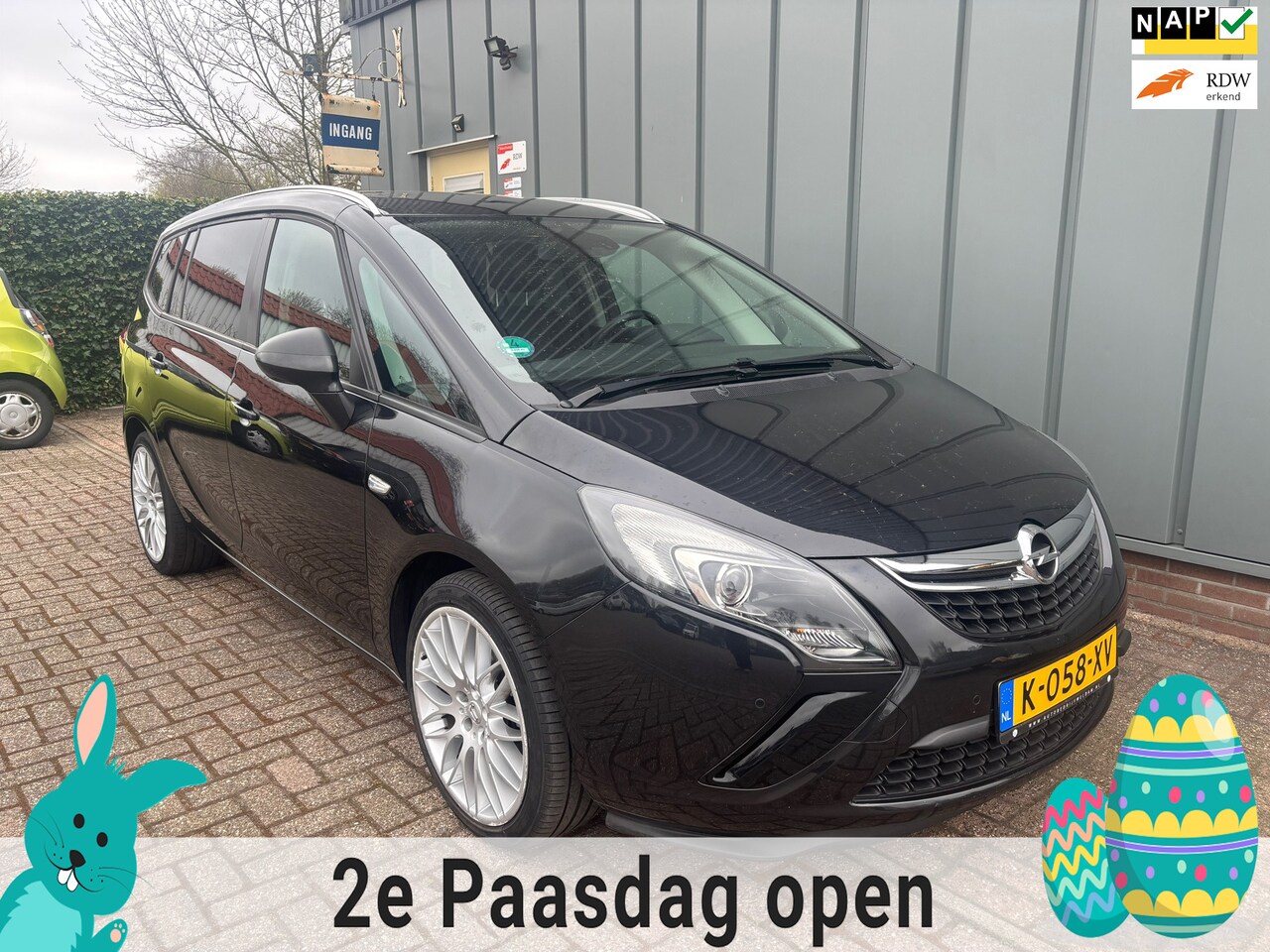 Opel Zafira Tourer - 1.4 Business Edition 7p. AIRCO//CRUISE//7PERSOONS//CV+AB//PDC - AutoWereld.nl