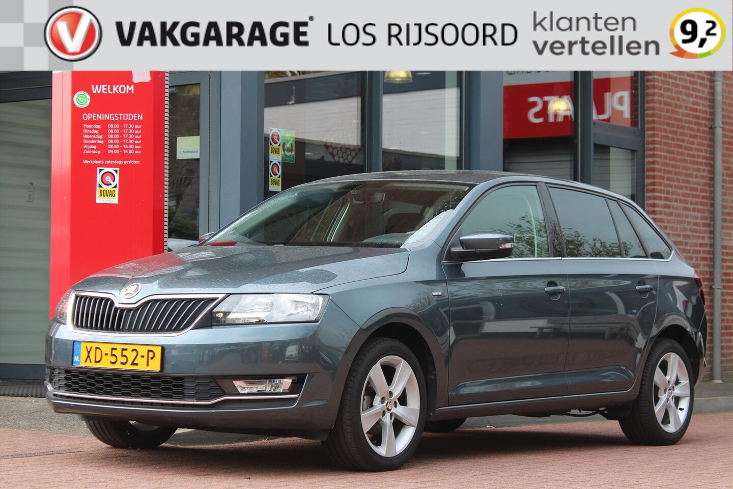 Skoda Rapid Spaceback - 1.0 TSI *Clever* | Trekhaak | Stoelverwarming | Navigatie | Cruise & Climate Control | - AutoWereld.nl