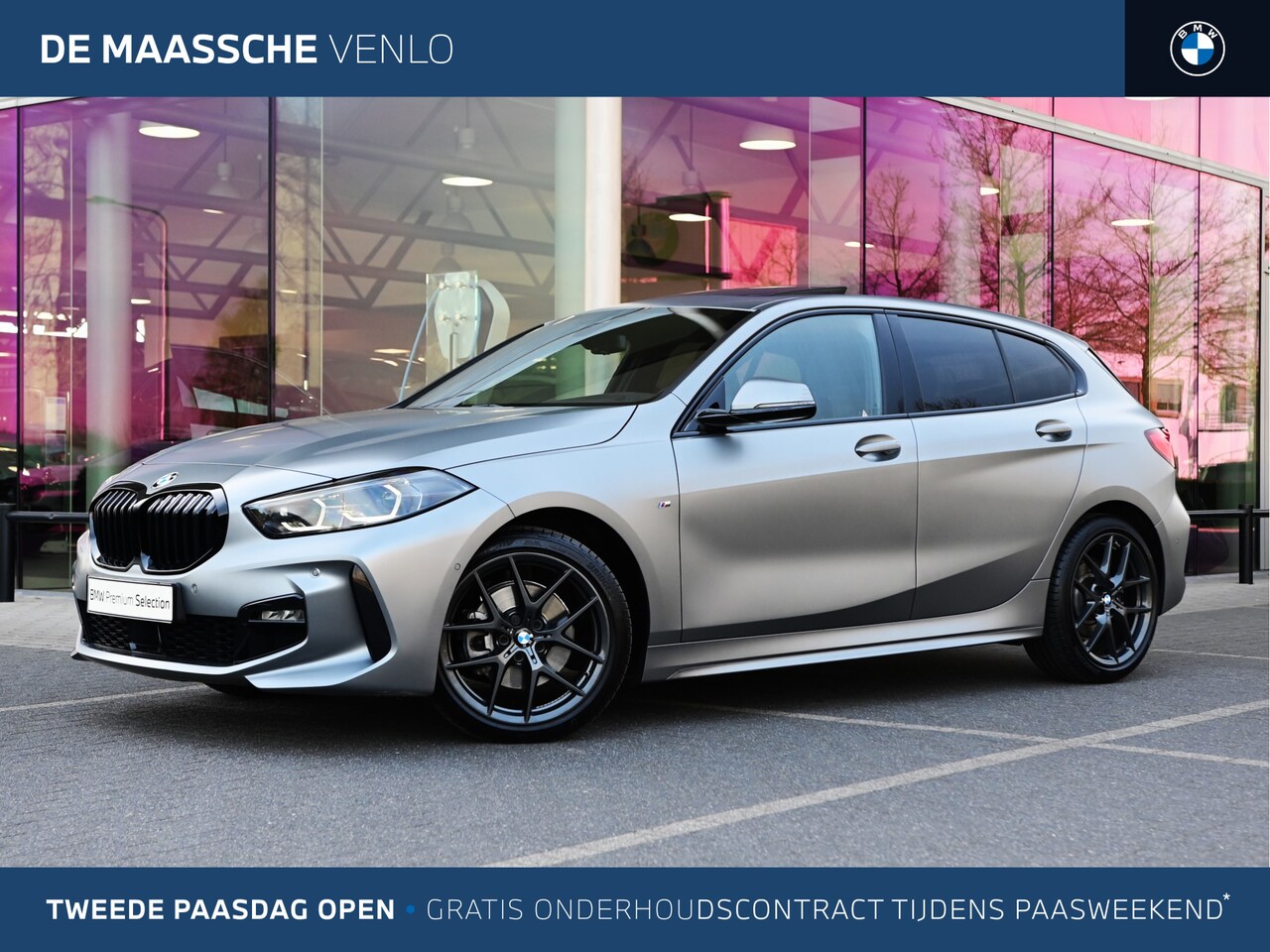 BMW 1-serie - 118i High Executive M Sport Automaat / Panoramadak / M Sportstoelen / Adaptieve LED / Comf - AutoWereld.nl