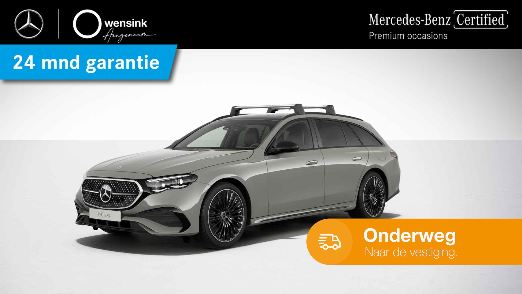 Mercedes-Benz E-klasse Estate - 300 e AMG Line | Luchtvering | Burmester 4D | Rij assistentiepakket | Guard 360 | Trekhaak - AutoWereld.nl