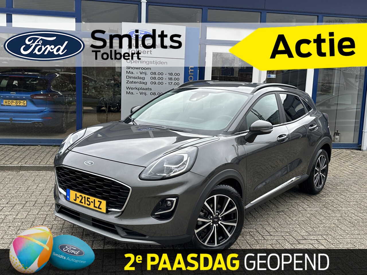 Ford Puma - EcoBoost Hybrid 125 pk Titanium | Winter Pack | LED | Navi | Clima | Cruise | Apple Carpla - AutoWereld.nl