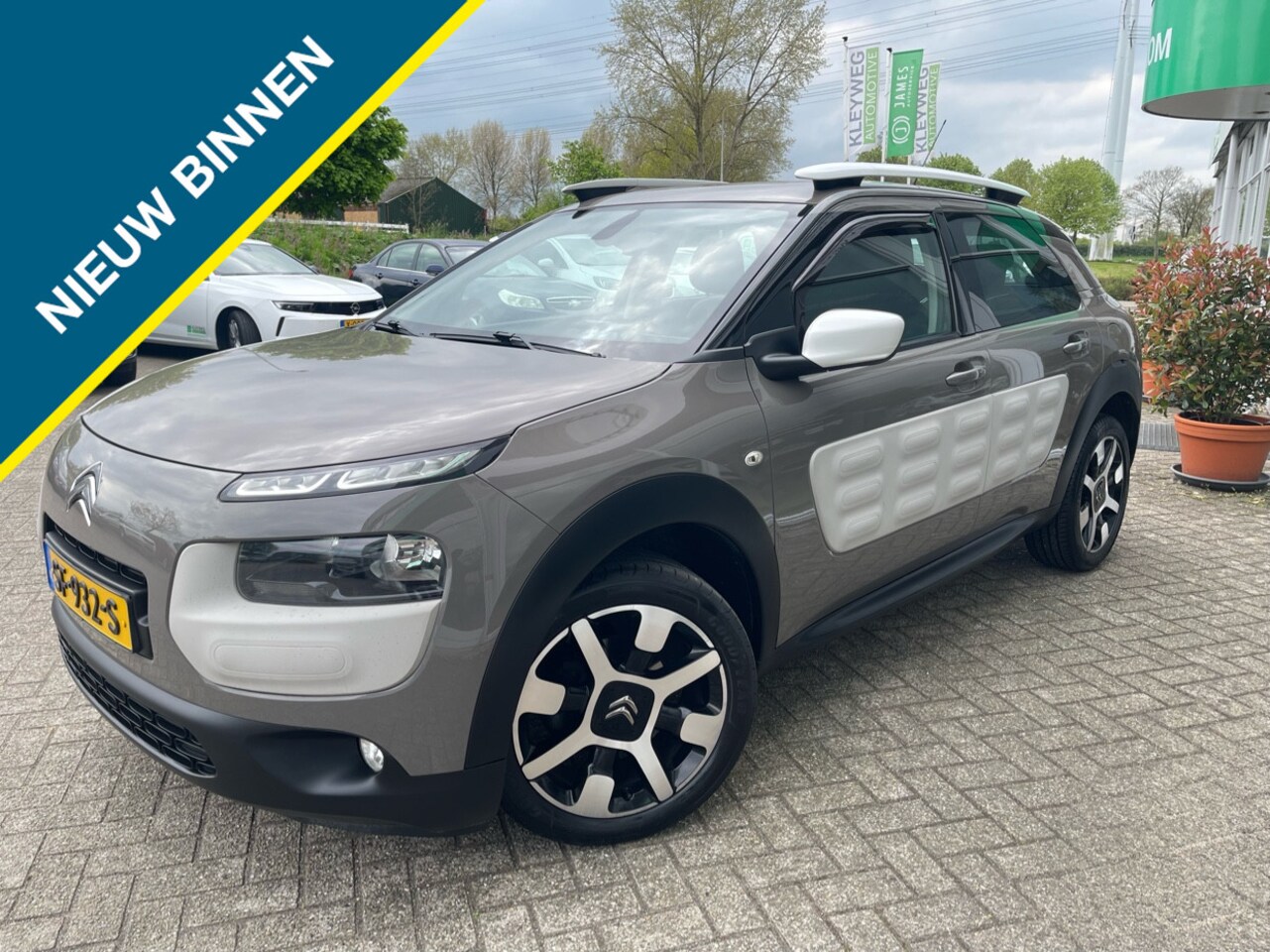 Citroën C4 Cactus - 1.2 PureTech Shine 1.2 PureTech Shine, Nav, Camera, Clima, Trekhaak - AutoWereld.nl