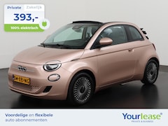 Fiat 500e - Cabrio Icon 42 kWh | All-in 393, - Private Lease | Zondag Open