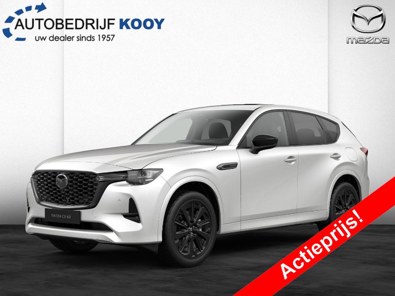 Mazda CX-60 - 2.5 PHEV Homura Plus - AutoWereld.nl