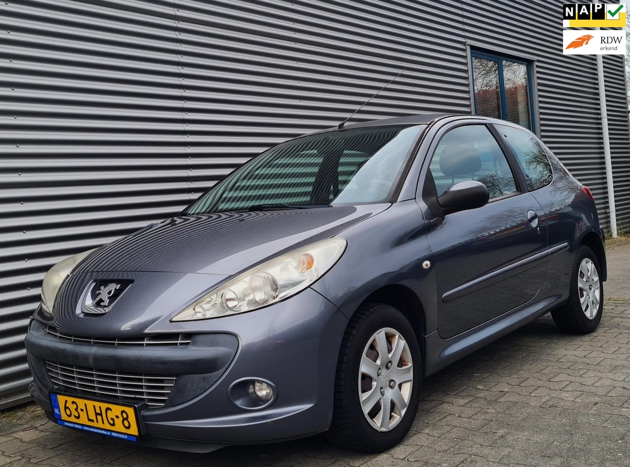 Peugeot 206 - 1.4 XS 04-2010 Grijs Metallic - AutoWereld.nl