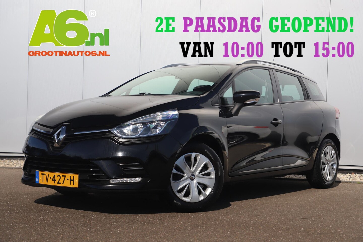Renault Clio - 0.9 TCe Zen Trekhaak Navigatie Bluetooth Airco Cruise Parkeersensor Elektrische Ramen - AutoWereld.nl