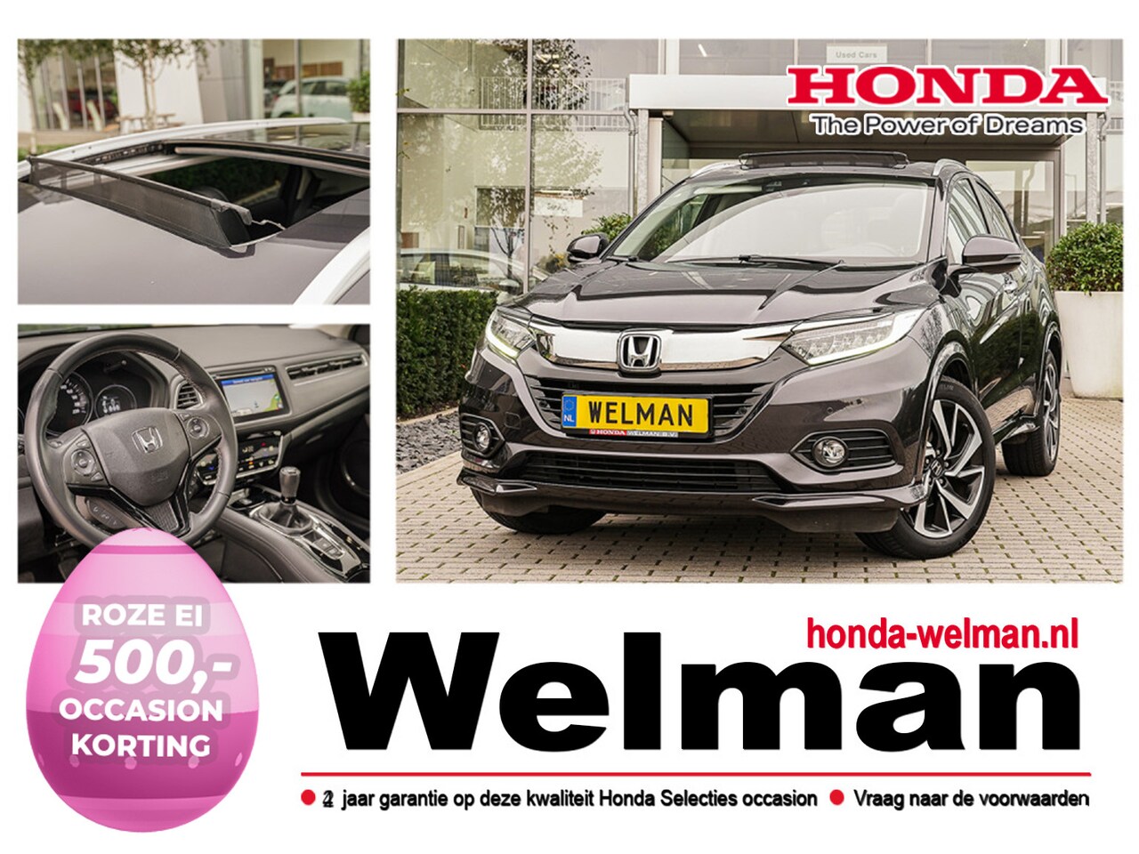 Honda HR-V - 1.5i V-TEC EXECUTIVE - NAVIGATIE - PANORAMADAK - LED VERLICHTING - AutoWereld.nl