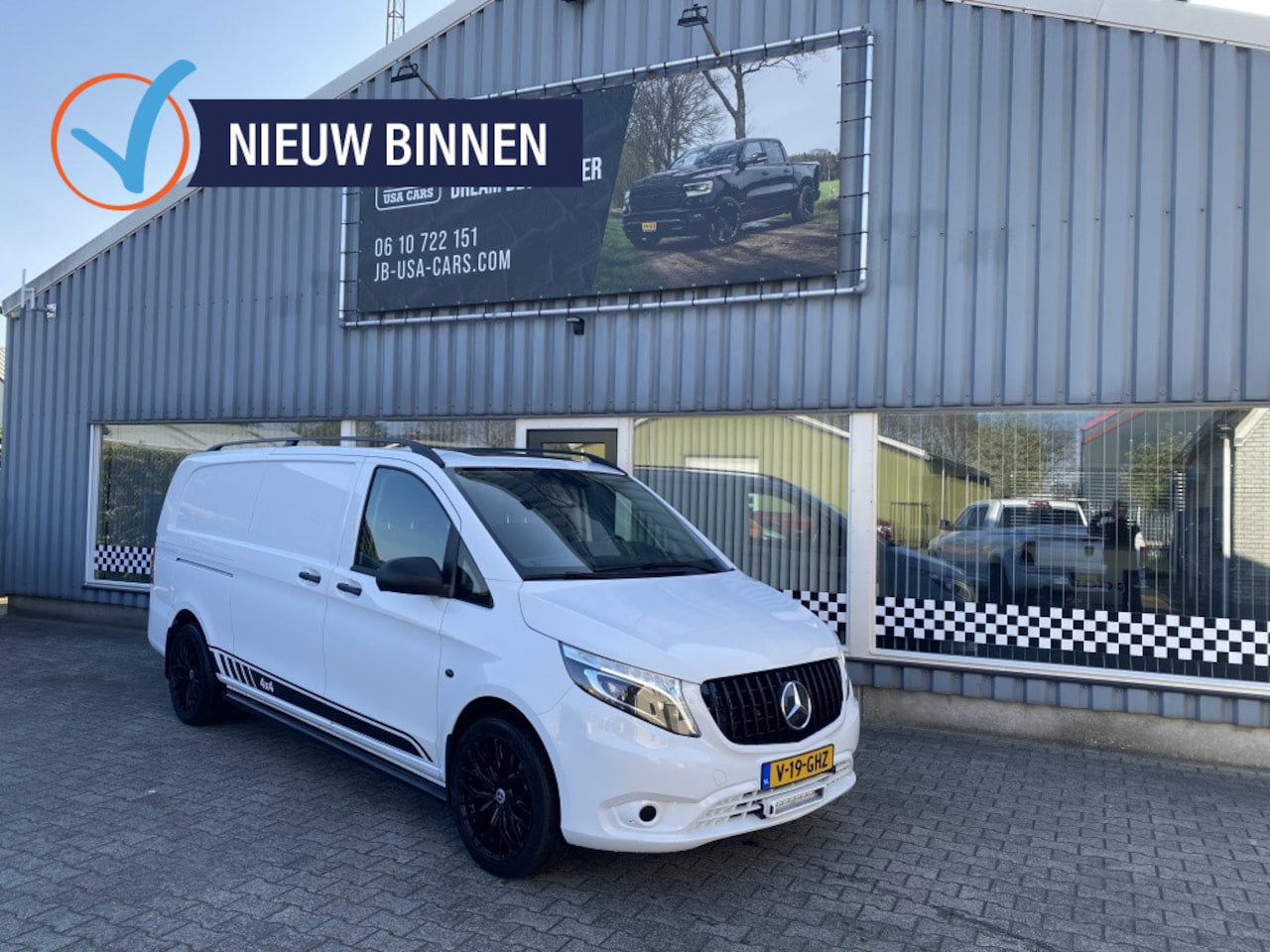 Mercedes-Benz Vito - 116 CDI 4X4 Extra Lang 19inch - AutoWereld.nl
