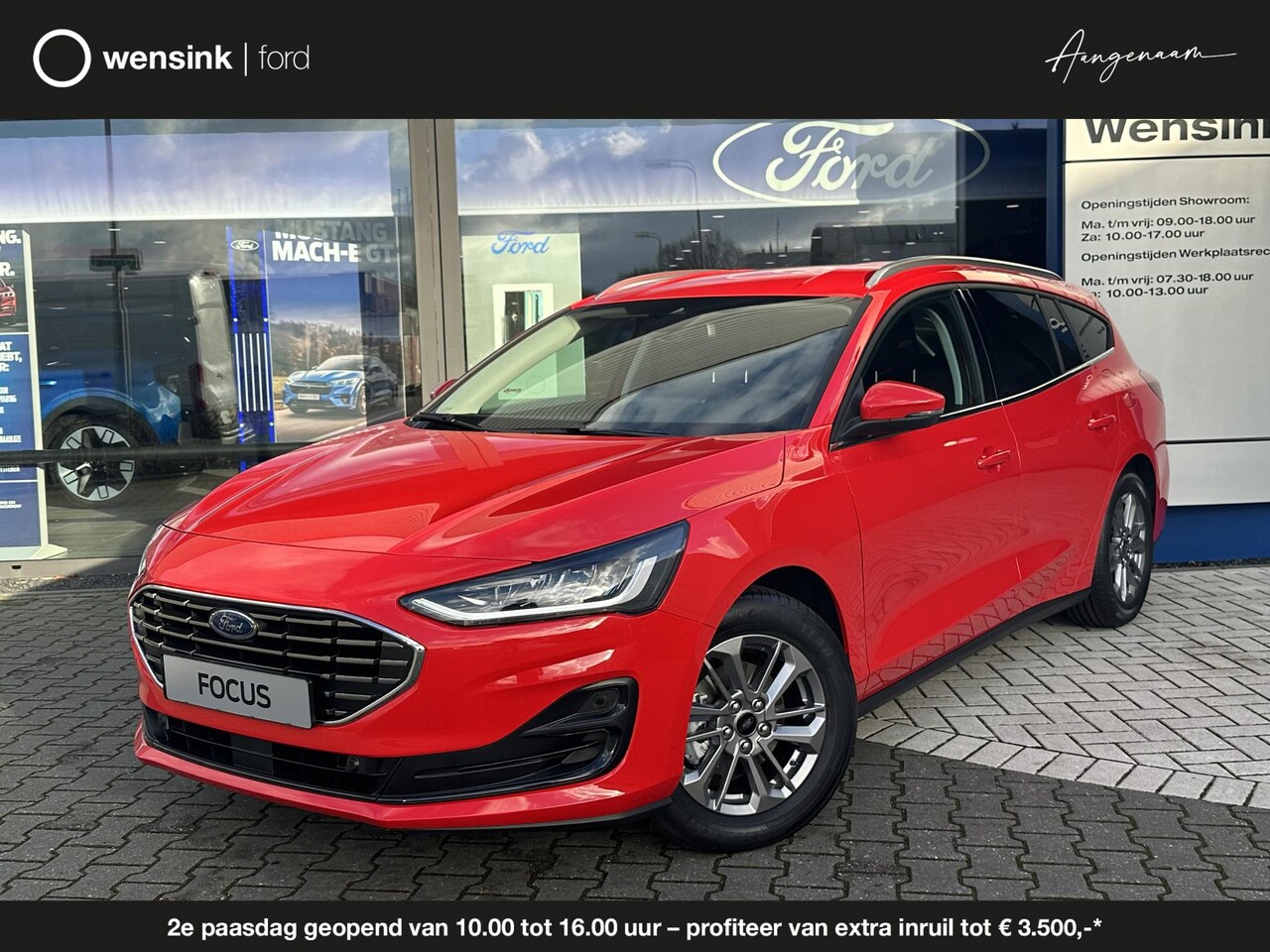 Ford Focus Wagon - 1.0 EcoBoost Hybrid Titanium Winter Pack - €2.500,- Ford Voordeel - AutoWereld.nl