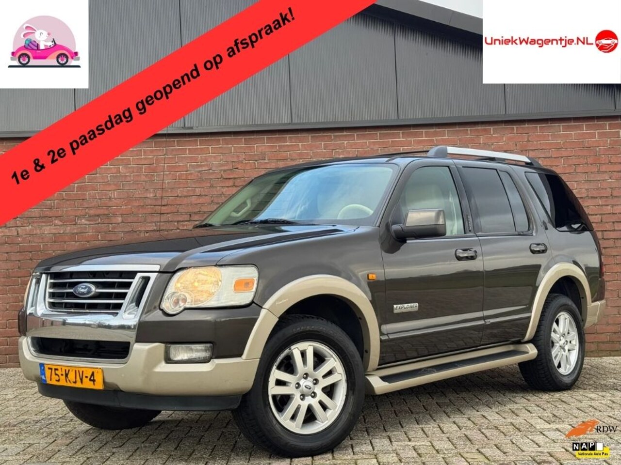 Ford Explorer - 4.0 4x4 7-PERSOONS | LEDER | CRUISE | AIRCO! - AutoWereld.nl