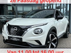 Nissan Juke - 1.6 HYBRIDE TEKNA AUTOMAAT LEDER LMV PDC-360GR CARPLAY