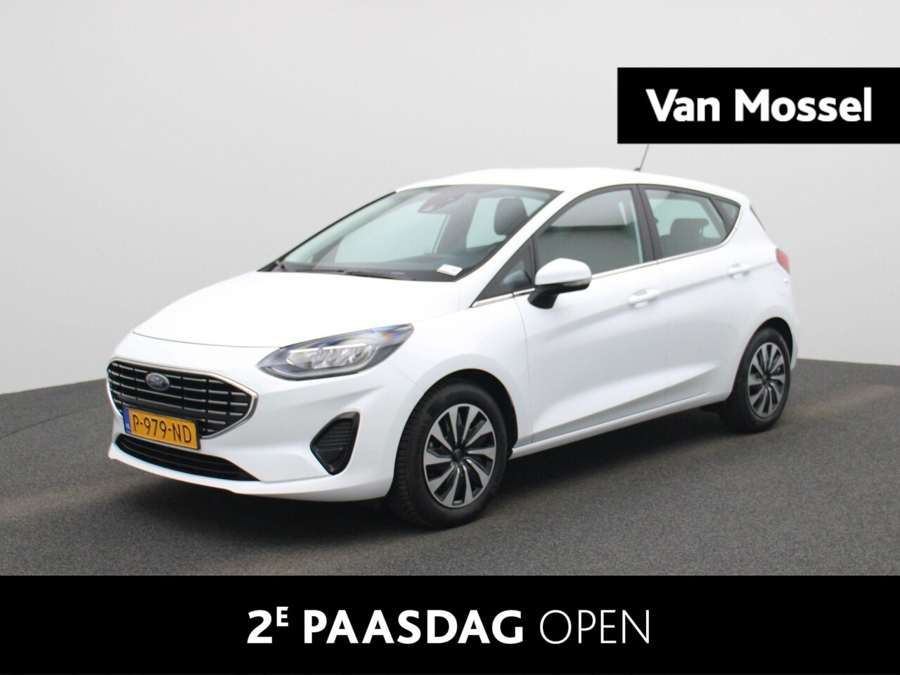 Ford Fiesta - 1.0 EcoBoost Hybrid Titanium | Navigatie | Parkeersensoren | Airco | Cruise Control | - AutoWereld.nl