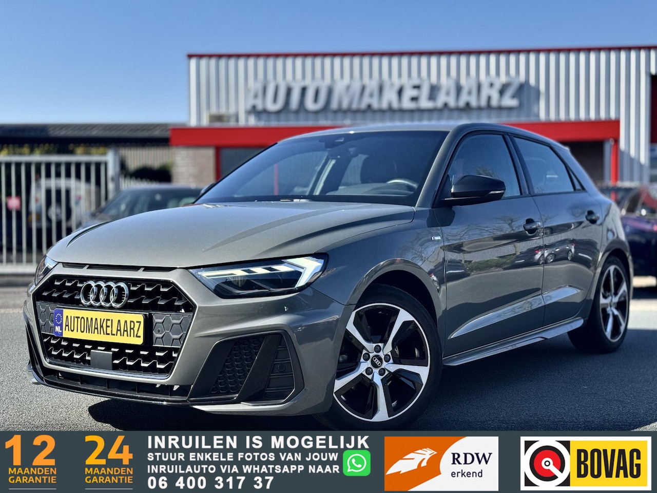 Audi A1 Sportback - 35 TFSI 3X S-LINE|150 PK|AUTOMAAT|CARPLAY Audi A1 Sportback 35 TFSI 3X S-LINE ZGA NIEUW - AutoWereld.nl