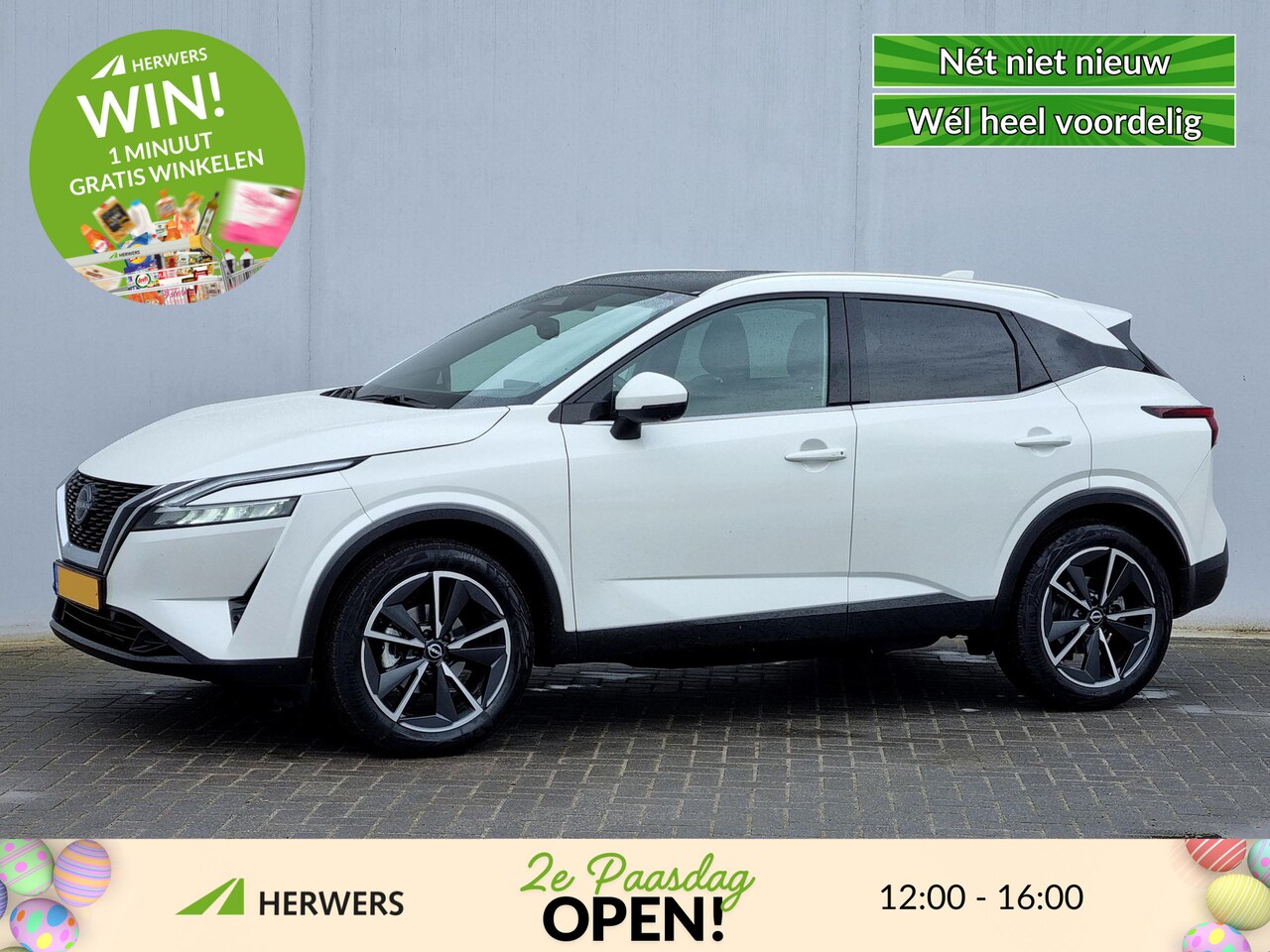 Nissan Qashqai - 1.3 MHEV Xtronic Tekna / Trekhaak (1800KG Trekgewicht) / Panoramadak / Navigatie + Apple C - AutoWereld.nl