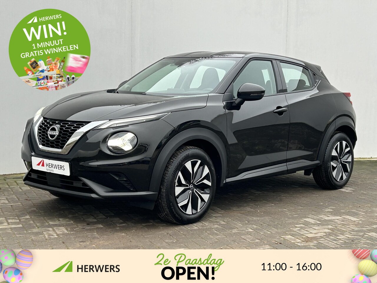 Nissan Juke - 1.0 DIG-T Acenta Automaat / Navigatie via Android Auto/Apple Carplay / Camera / Cruise Con - AutoWereld.nl