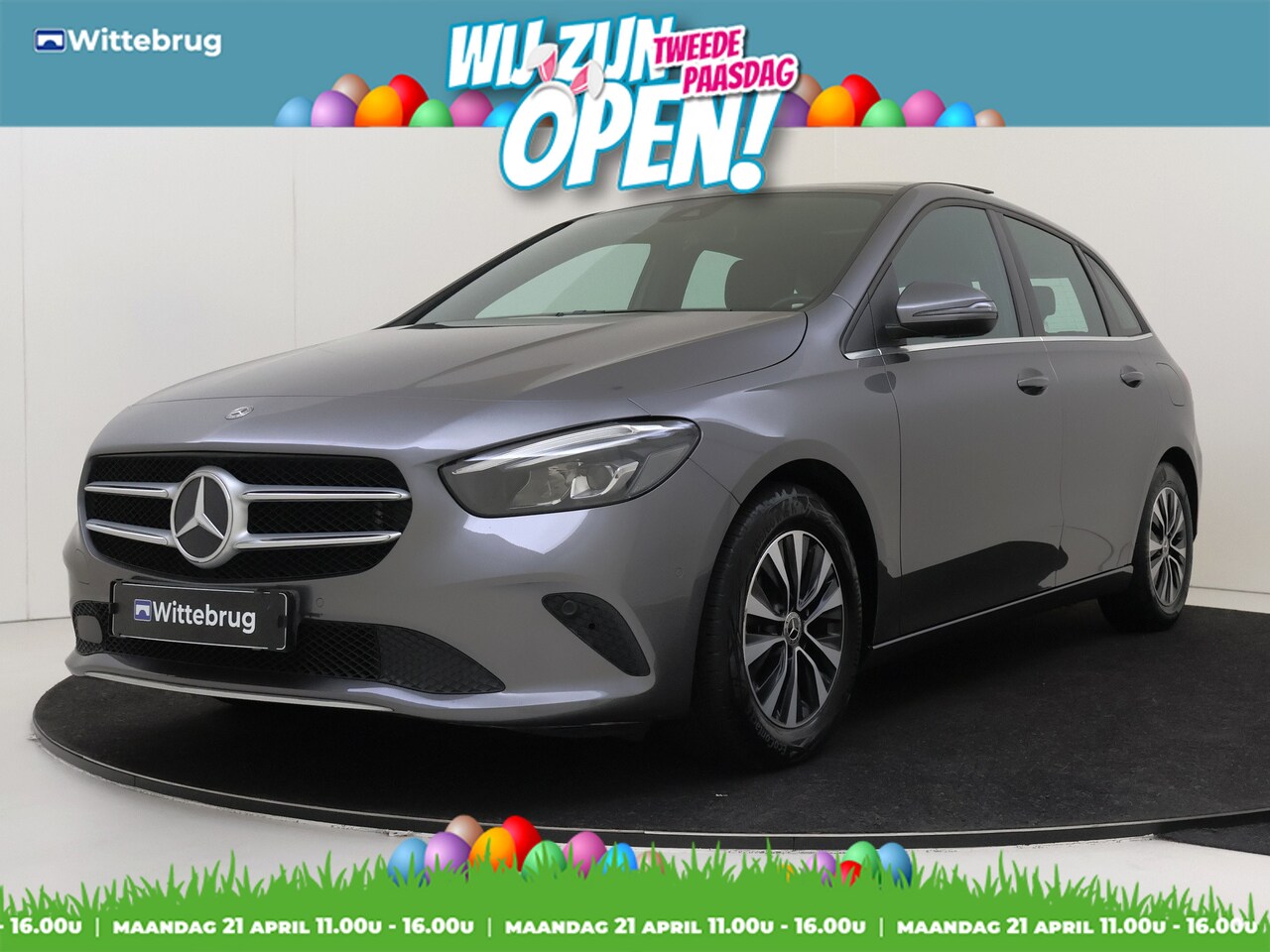Mercedes-Benz B-klasse - 180 Business Solution Plus OPEN DAK !! - AutoWereld.nl