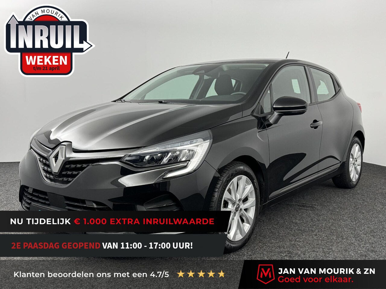 Renault Clio - 1.0 TCe Zen | Airco | Lichtmetaal | AppleCarplay AndroidAuto navigatie | Parkeersensoren | - AutoWereld.nl