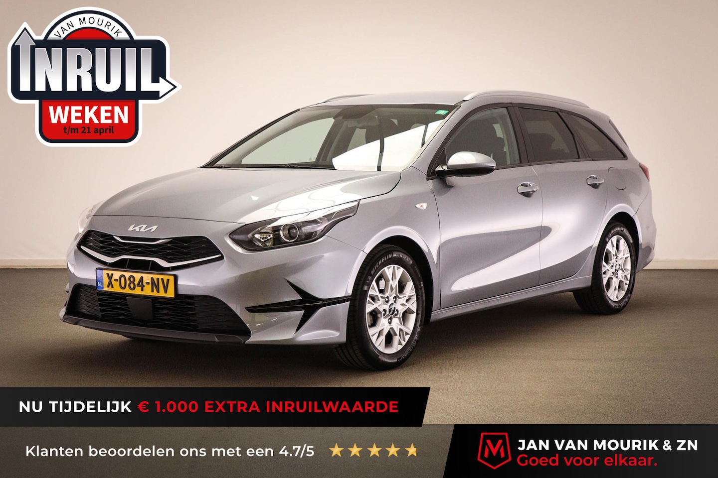 Kia Cee'd Sportswagon - Ceed 1.0 T-GDi DynamicPlusLine | STUUR VERWARMING | DAB | APPLE | CAMERA - AutoWereld.nl