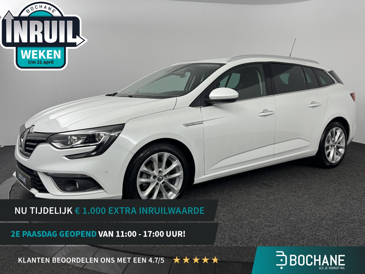 Renault Mégane Estate - 1.3 TCe 140 Limited Automaat | Trekhaak | Achteruitrijcamera | Navigatie | - AutoWereld.nl