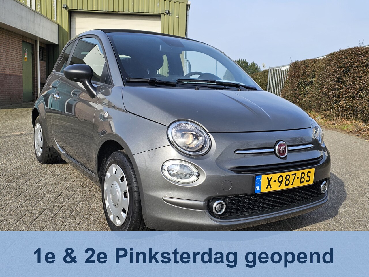 Fiat 500 C - 1.0 Hybrid 1.0 Hybrid, 1e Eig! Carplay! Navigatie! 1e en 2e Paasdag OPEN! - AutoWereld.nl