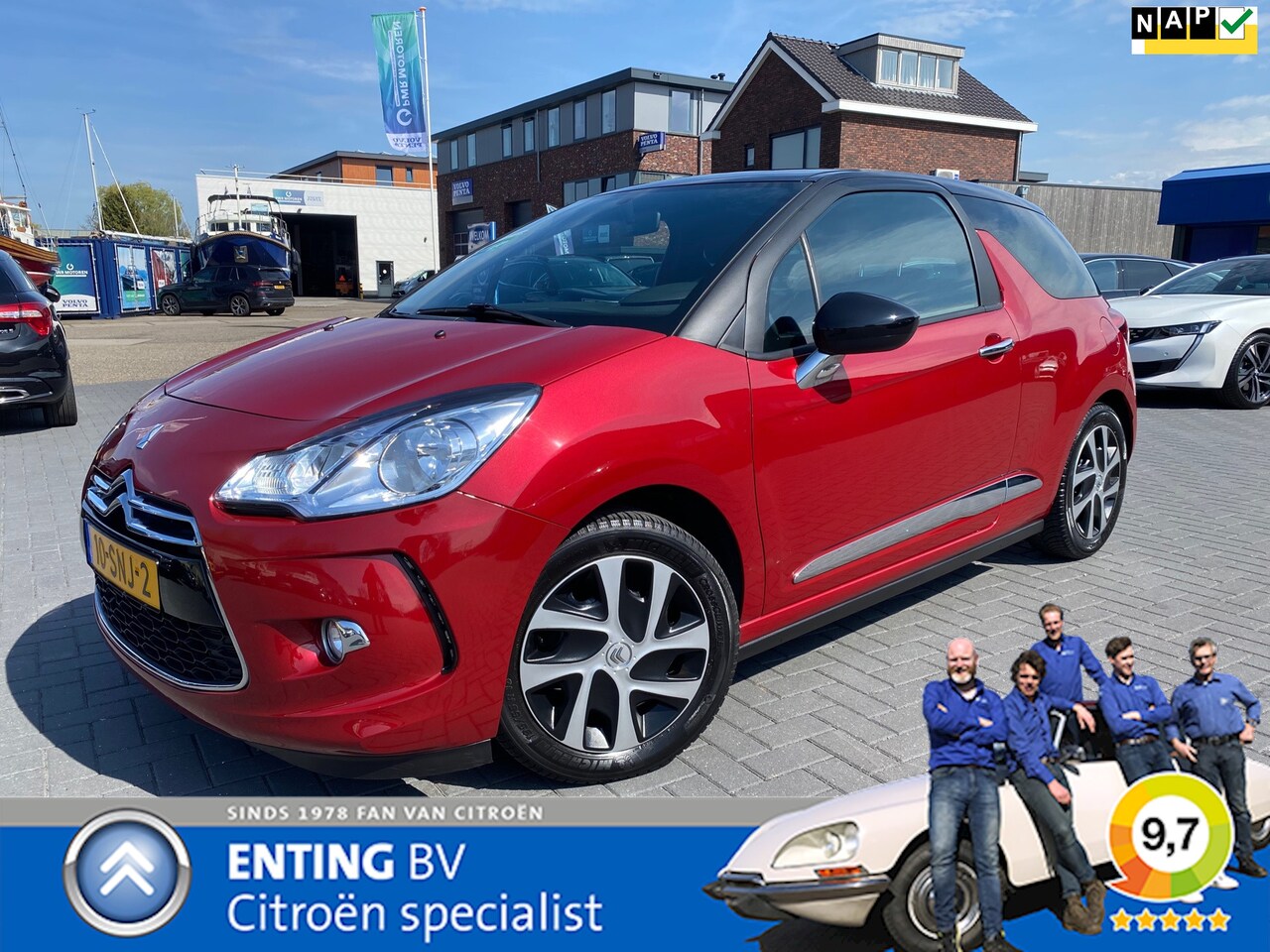 Citroën DS3 - 1.6 e-HDi So Chic PACK PERFO 1E EIG 57110 KM UNIEK! - AutoWereld.nl