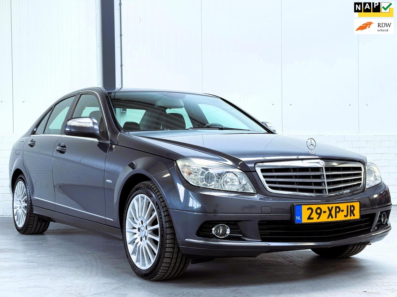 Mercedes-Benz C-klasse - 200 K Elegance Leder|Automaat - AutoWereld.nl