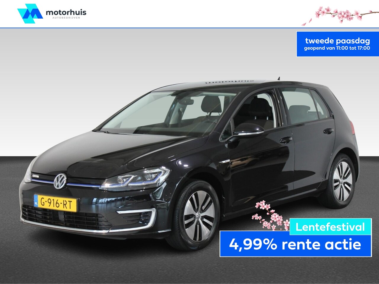 Volkswagen e-Golf - e-Golf elektromotor 136pk 5D Aut. E-DITION 2019 - AutoWereld.nl