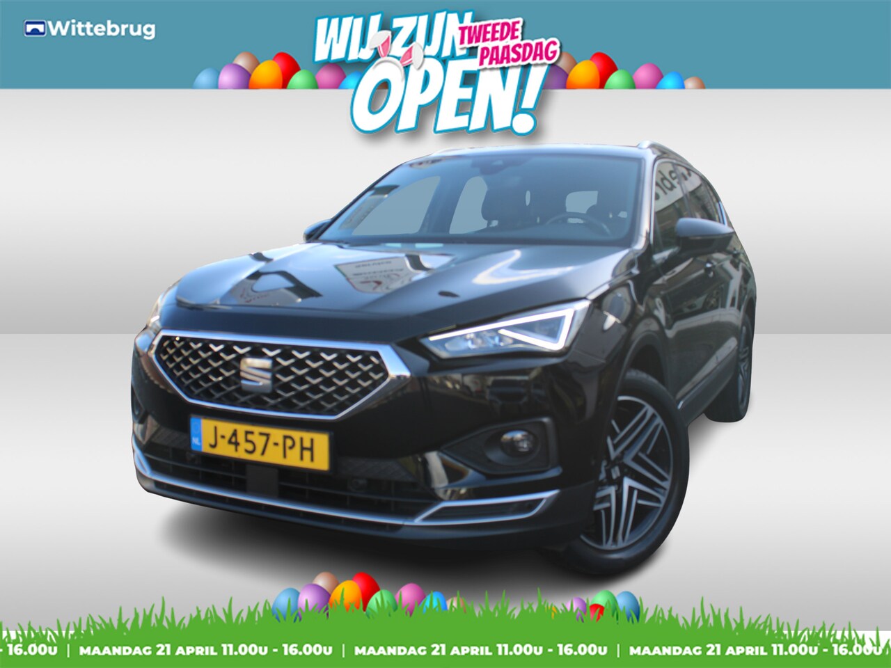 Seat Tarraco - 1.5 TSI 150pk Xcellence 7p. DSG Automaat 7 zitplaatsen / Beats / Navigatie / LM 19 inch / - AutoWereld.nl